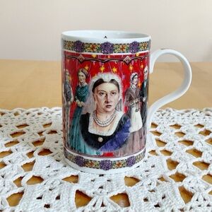James Sadler Queen Victoria Mug Kings & Queens Fine Bone China Made England